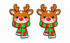 Christmas Earrings STL Bundle with 10 Cute Holiday Designs 11