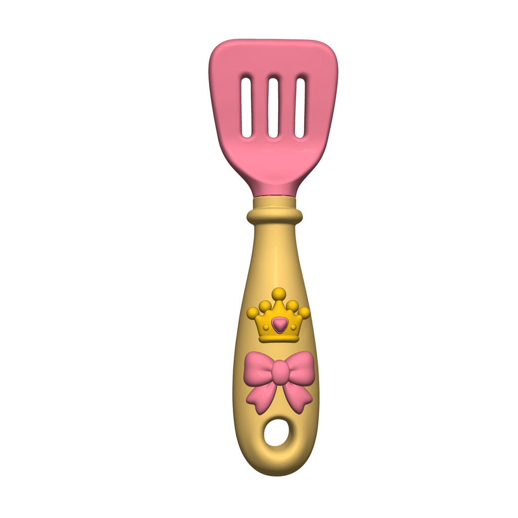 Princess Baking Playset STL Bundle with Cookies Tray and Rolling Pin