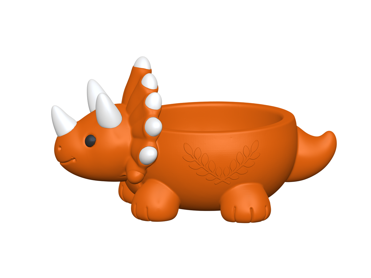 Dinosaur Playset STL Bundle with Tray Bowls Jars Volcano and Spoon