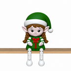 Flexi Christmas STL Bundle with Santa Elf Angel and Nutcrack 12