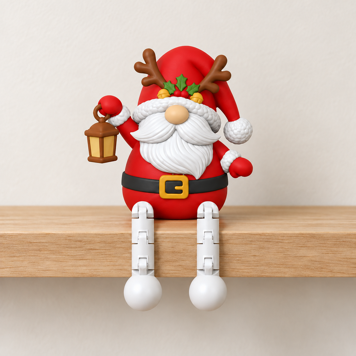 Flexi Christmas Gnome STL Bundle with 8 Shelf Sitter Gnomes 3