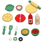 Pizza Playset STL Bundle with Dough Pan Bottles and Tools