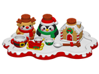Christmas Playset STL Bundle with Reindeer Penguin Gingerbread House