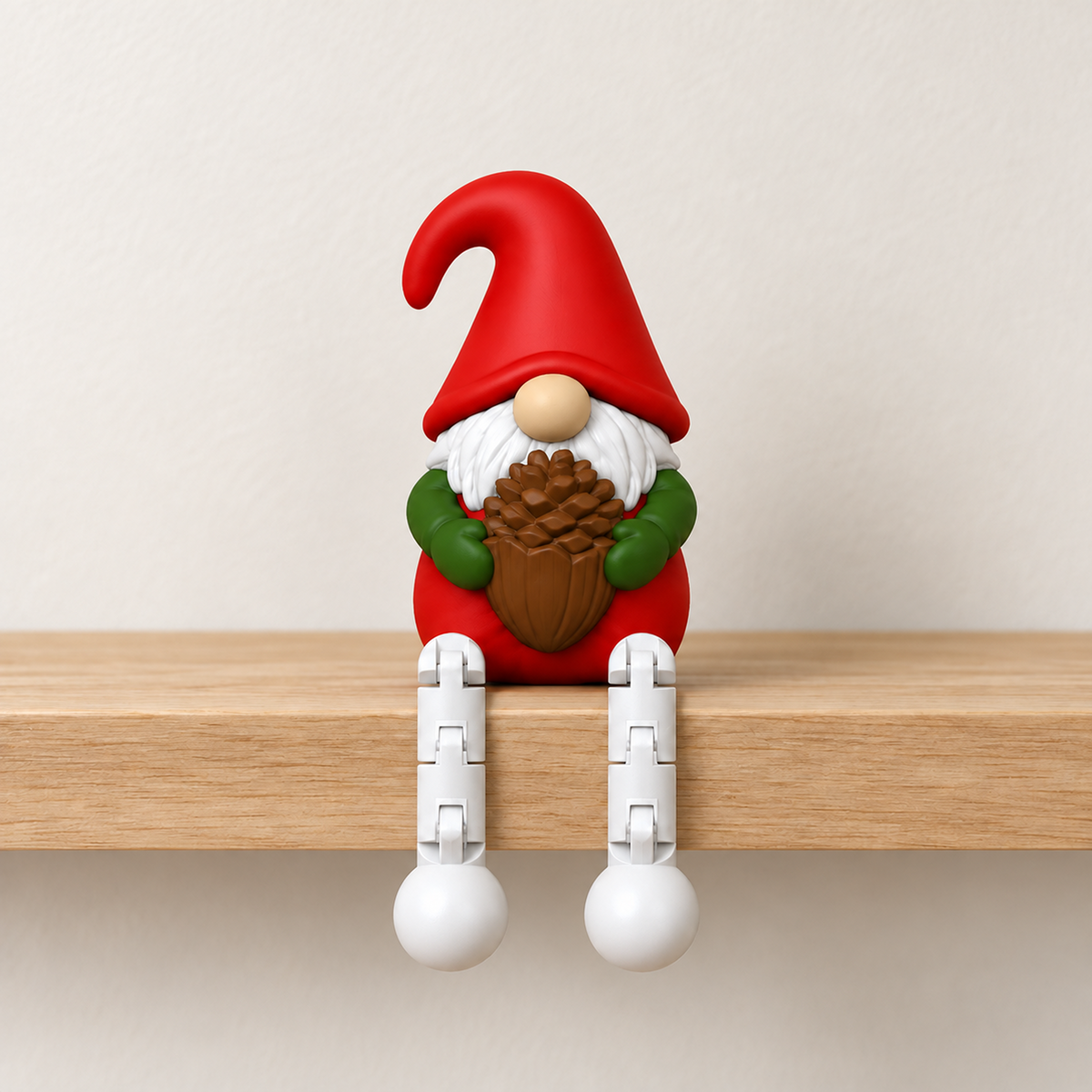 Flexi Christmas Gnome STL Bundle with 8 Shelf Sitter Gnomes 5