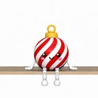 Christmas Shelf Sitter STL Bundle with Flexi Legs Penguin Wr 3