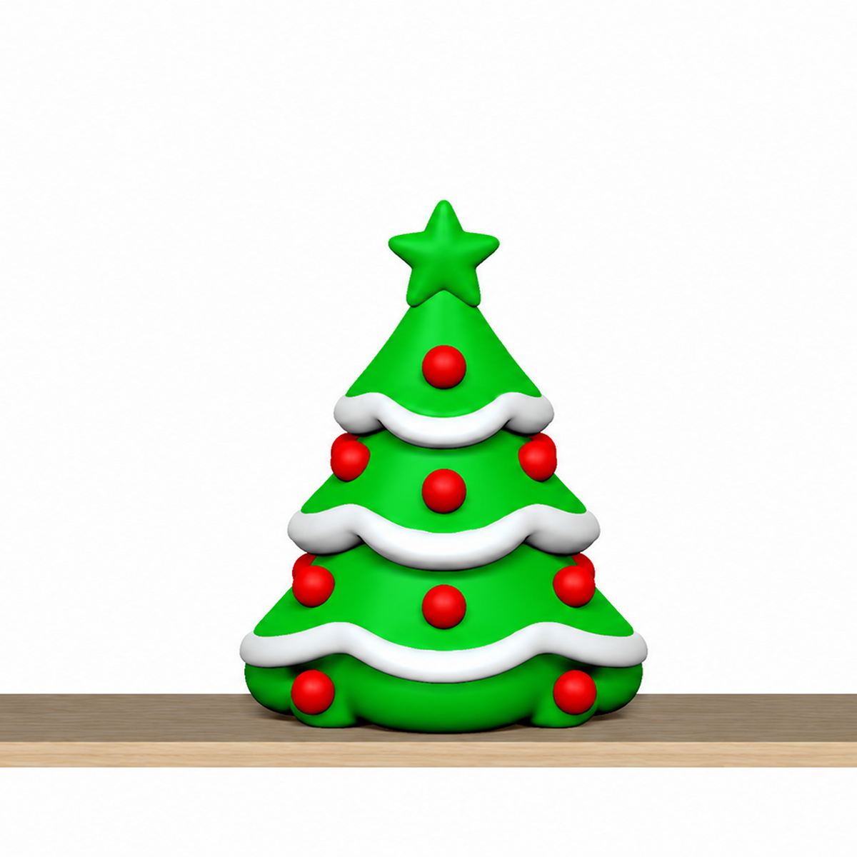 Christmas Figurines STL Set with Gnome Santa Tree Reindeer S 3