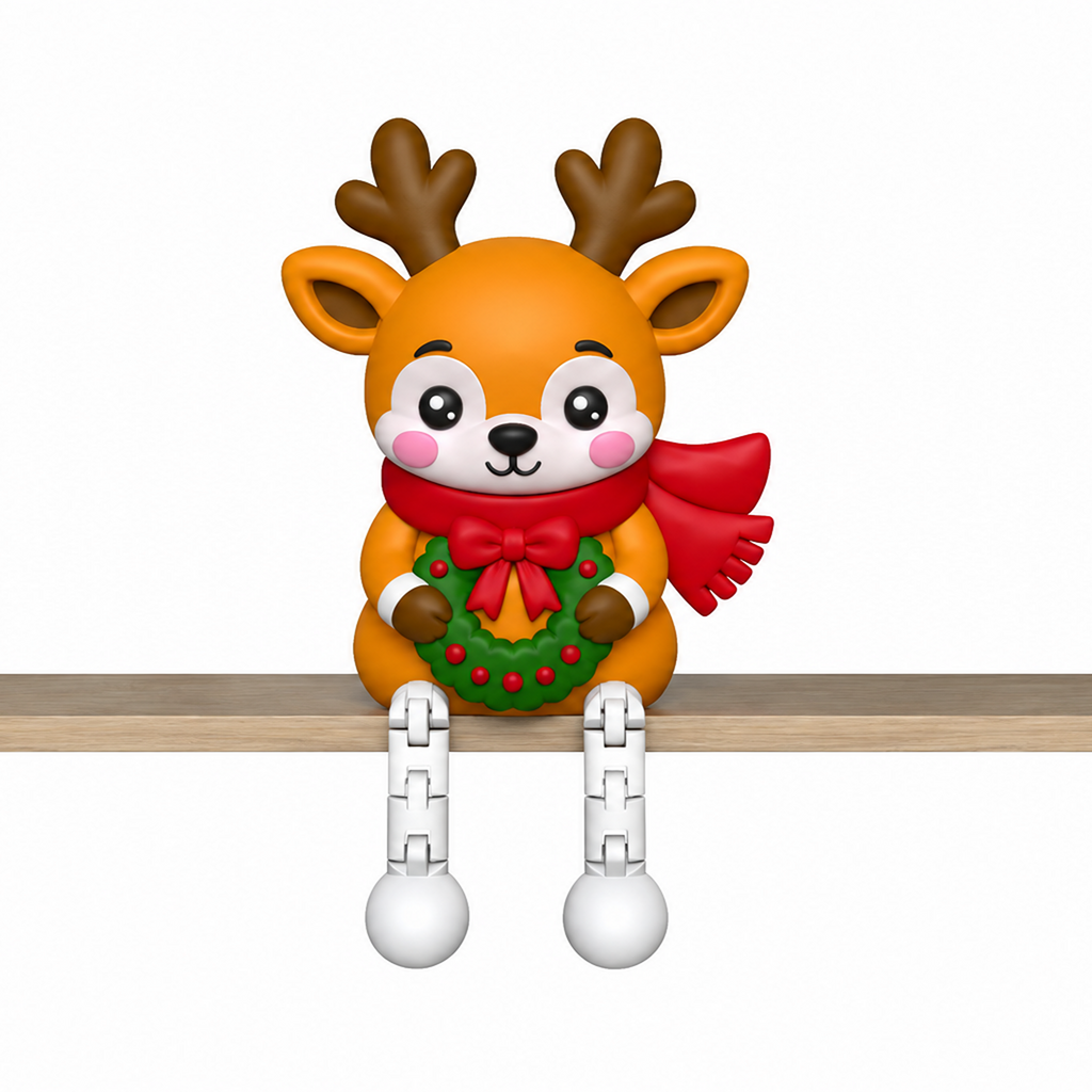 Flexi Christmas STL Bundle with Santa Elf Angel and Nutcrack 3