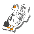 Serious Goose Soda Can Opener Keychain STL File with Nail Saver