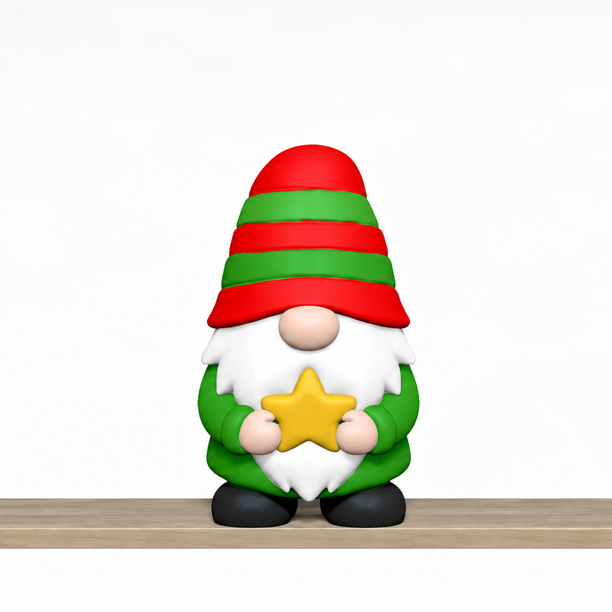 Christmas Gnome STL Bundle with 8 Cute Holiday Gnome Figurin 3