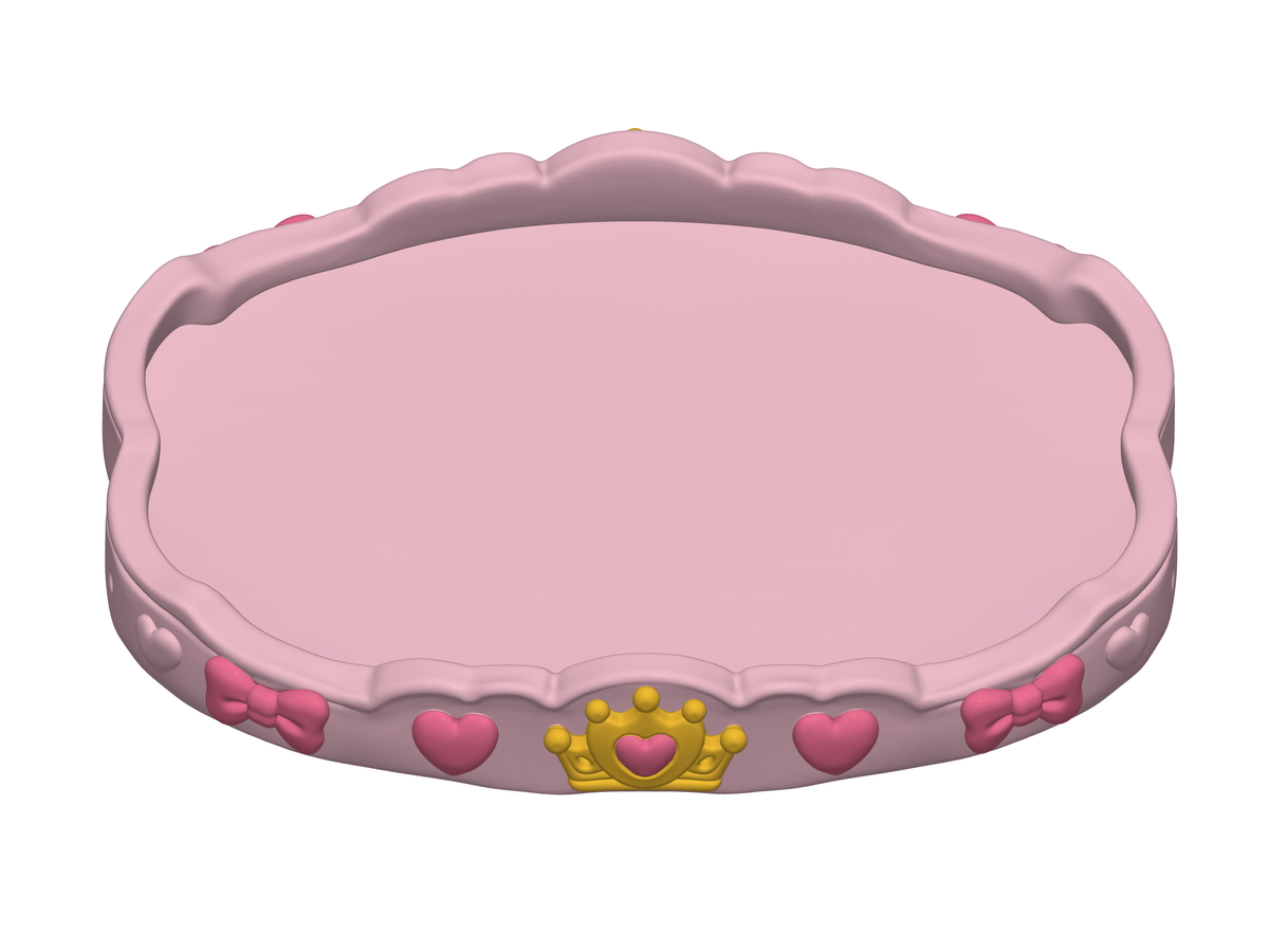 Princess Tea Party Playset STL Bundle with Castle Carriage and Crown