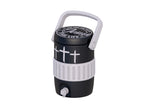 Christian Jesus Three Crosses Mini Water Cooler STL Black and White