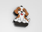 Beagle Puppy Soda Can Opener Keychain STL File with Nail Saver