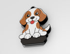 Beagle Puppy Soda Can Opener Keychain STL File with Nail Saver