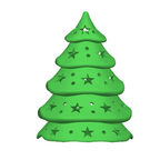 Christmas Tree Lamp STL Set of 3 with Star and Bow Cutouts