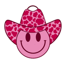Pink Cowboy Hat Smiley Soda Can Opener Keychain STL File