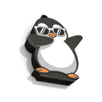 Cool Penguin Soda Can Opener Keychain STL File with Nail Saver