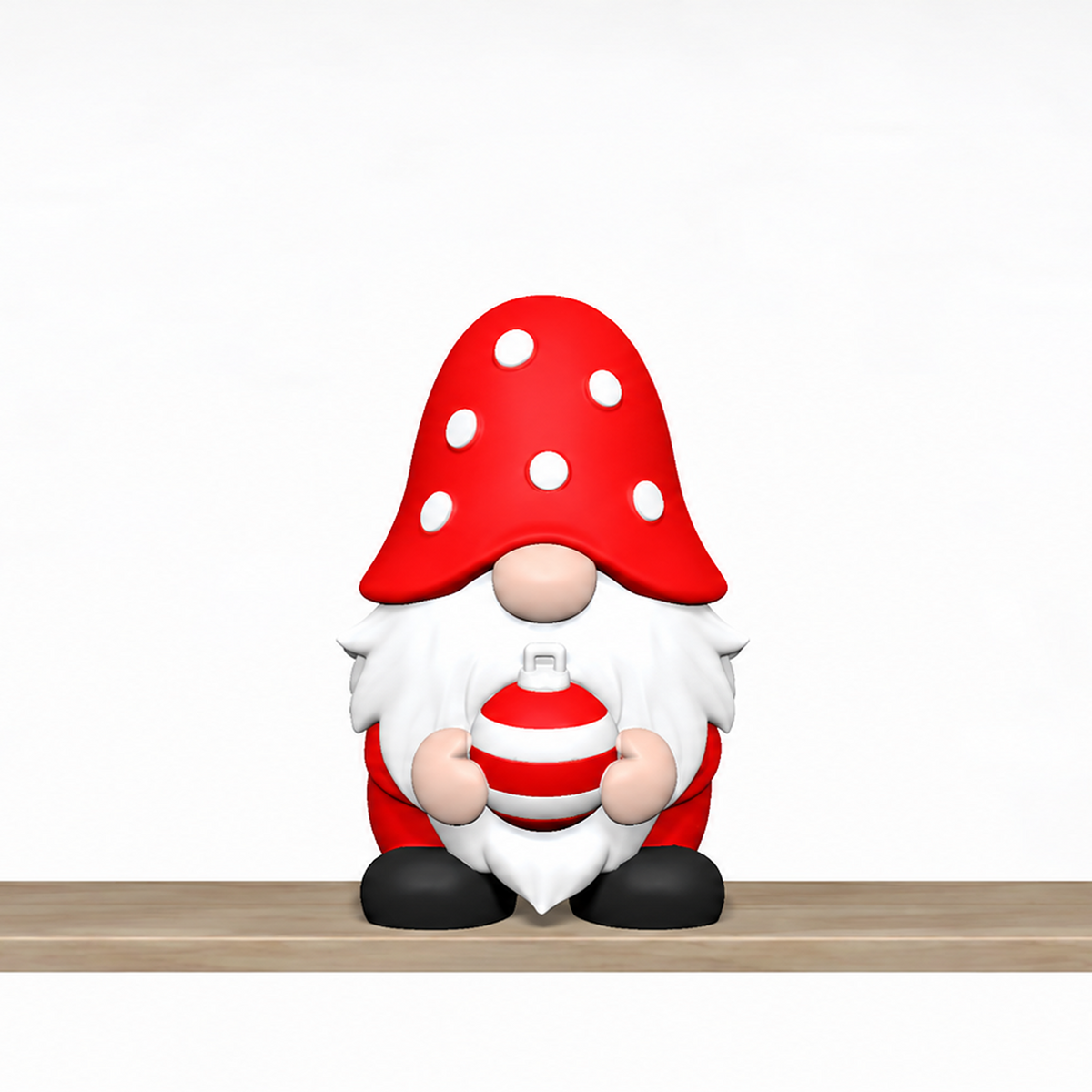 Christmas Gnome STL Bundle with 8 Cute Holiday Gnome Figurin 4