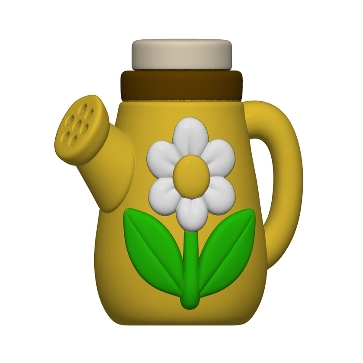 Flower Garden Playset STL Bundle with Tray Bowls Jars and Watering Can