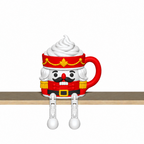 Christmas Hot Cocoa Mug Shelf Sitter STL Bundle with Flexi Legs