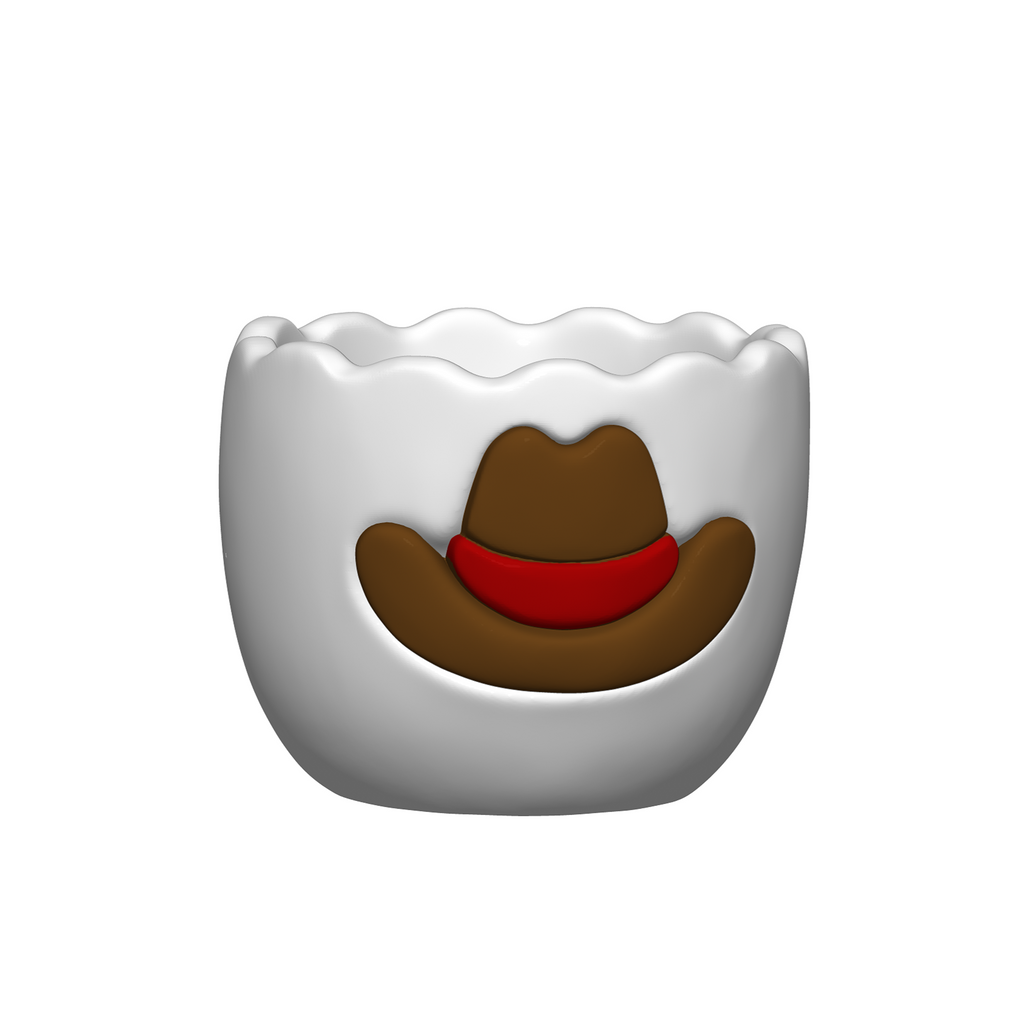 Cowboy Playset STL Bundle with Tray Bowls Jars and Spoon