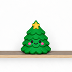 Christmas Candy Holder STL Set with Santa Elf Snowman and Tr 5