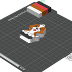 Beagle Puppy Soda Can Opener Keychain STL File with Nail Saver