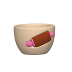 Bakery Playset STL Bundle with Tray Bowls Jars and Spoon