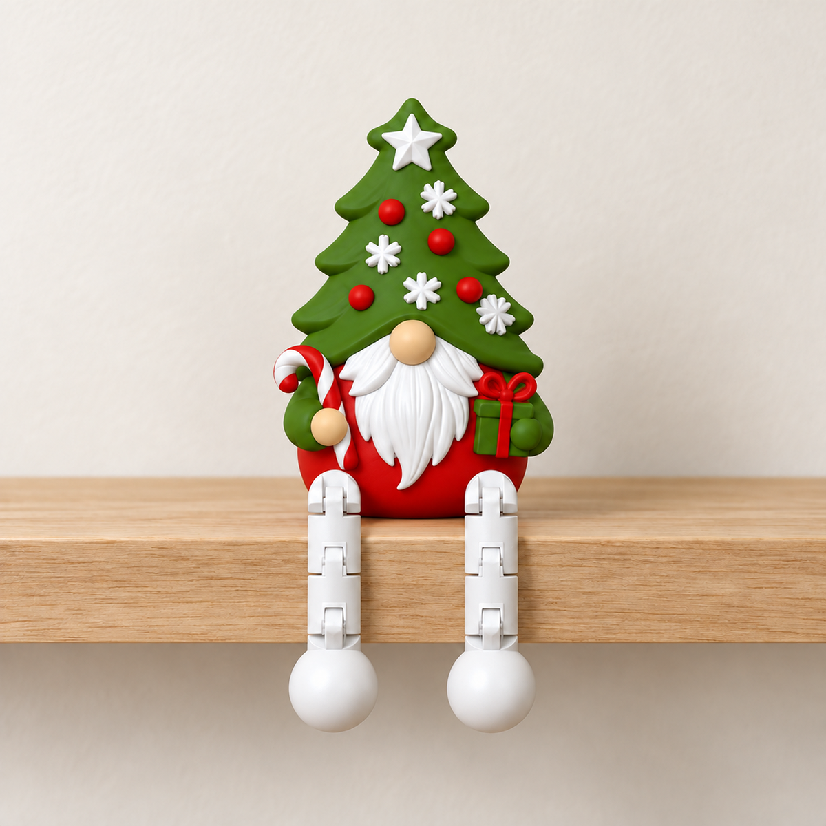 Flexi Christmas Gnome STL Bundle with 8 Shelf Sitter Gnomes 8