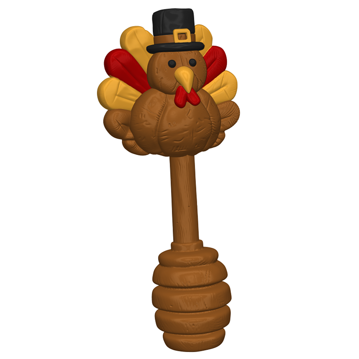 Thanksgiving Turkey Playset STL Bundle with Tray Bowls Jars and Pot