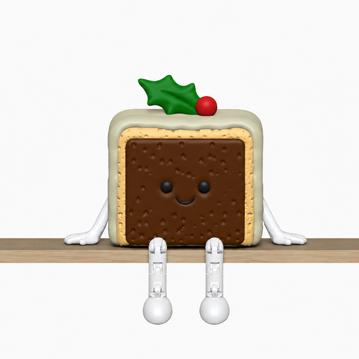 Dessert Shelf Sitter STL Bundle with Cake Donut Waffle and P 7