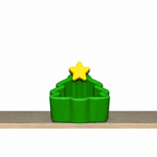 Christmas Playset STL with Tray Bowls and Ornament Bottles 6