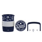 Dad The Man The Myth The Legend Mini Water Cooler STL Navy Gift