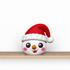 Christmas Candy Holder STL Set with Santa Elf Snowman and Tr 6