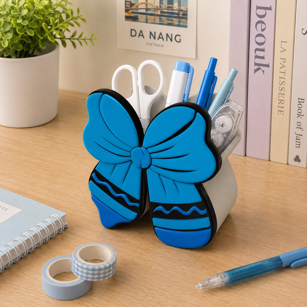 Back to School Pencil Bow Pen Holder STL Bundle