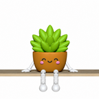 Plant Shelf Sitter STL Bundle with Cactus Succulent and Flow 7
