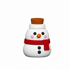 Christmas Playset STL Bundle with Santa Snowman Tree Jars and Tray