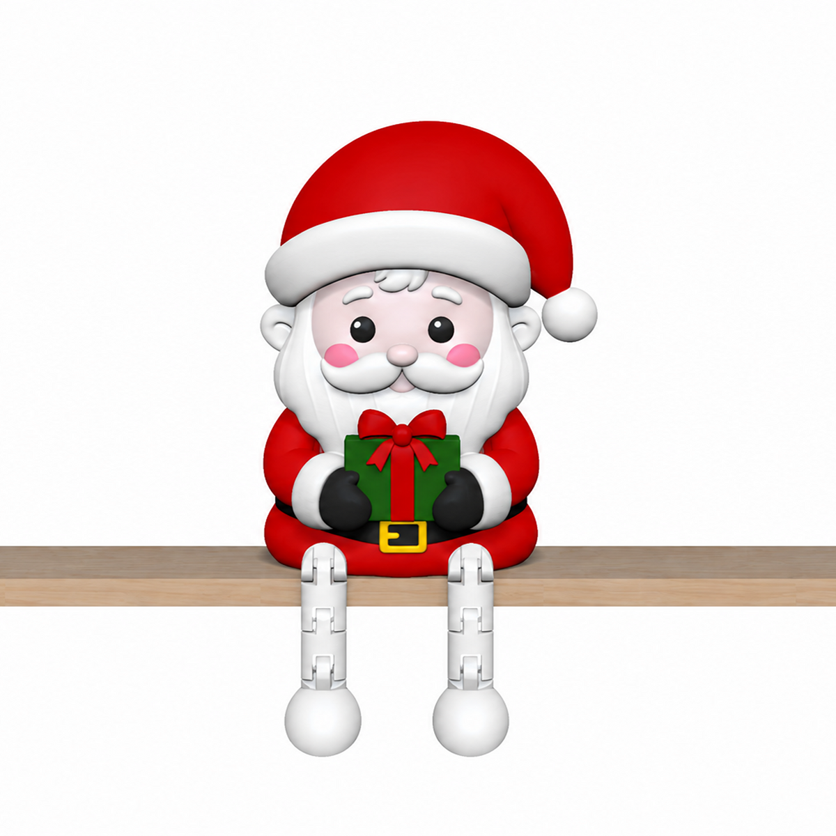 Flexi Christmas STL Bundle with Santa Elf Angel and Nutcrack 8