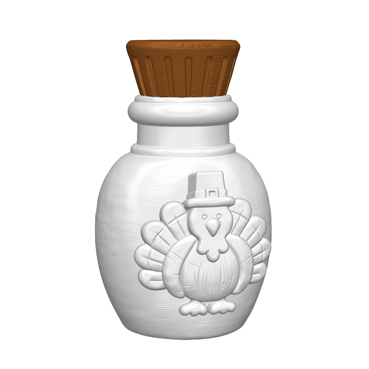 Thanksgiving Turkey Playset STL Bundle with Tray Bowls Jars and Pot