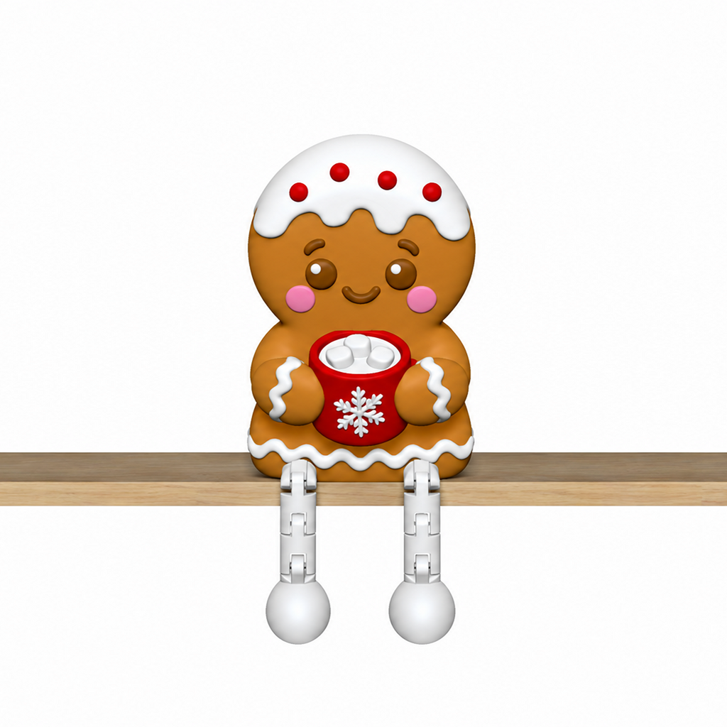Flexi Christmas STL Bundle with Santa Elf Angel and Nutcrack 9