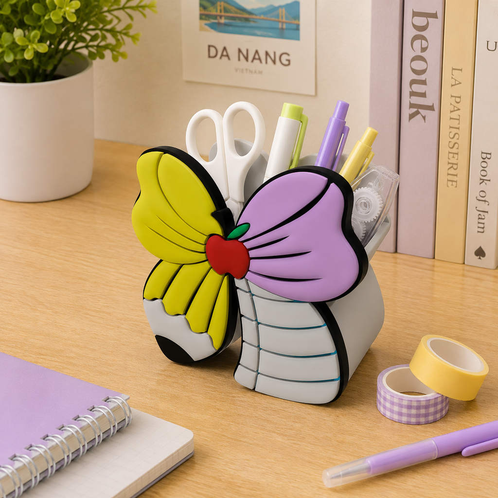 Back to School Pencil Bow Pen Holder STL Bundle
