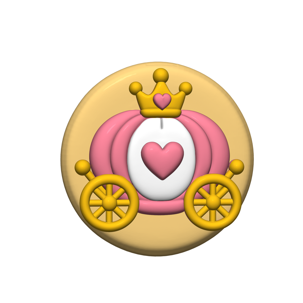 Princess Baking Playset STL Bundle with Cookies Tray and Rolling Pin