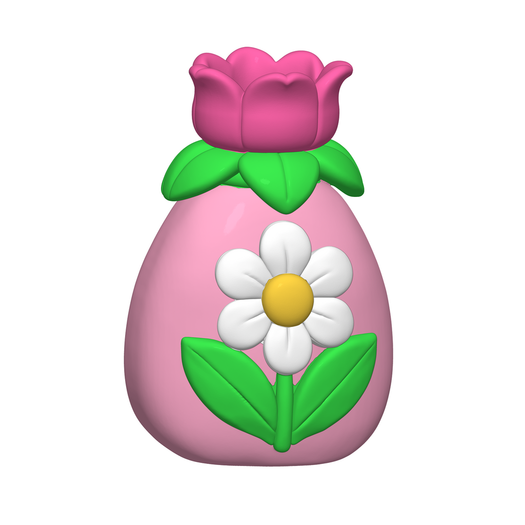 Flower Tea Party Playset STL Bundle with Tray Bowls and Bottles
