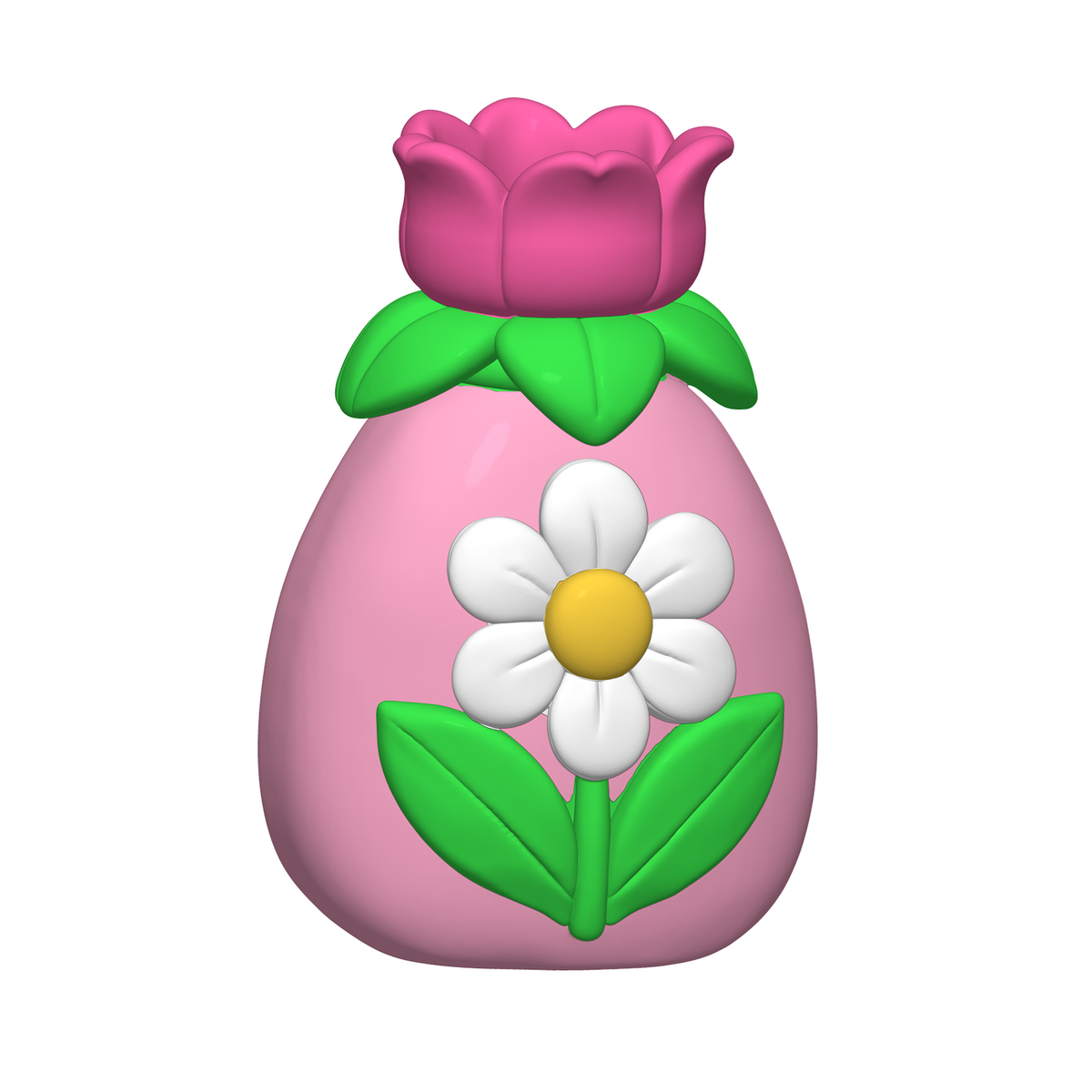 Flower Tea Party Playset STL Bundle with Tray Bowls and Bottles