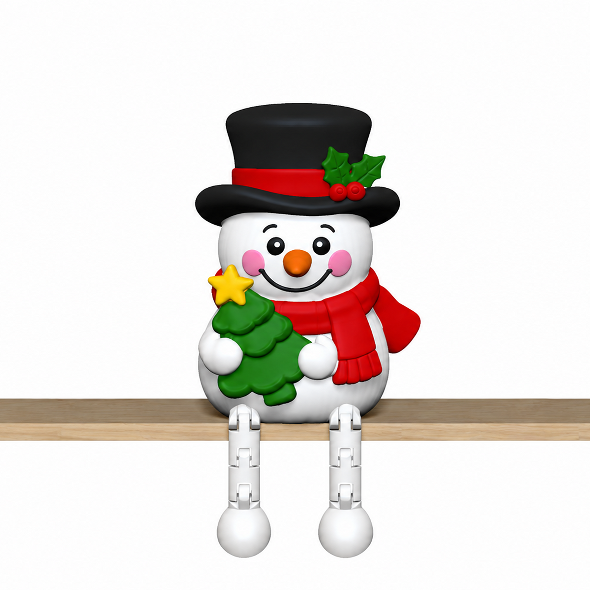 Flexi Christmas STL Bundle with Santa Elf Angel and Nutcrack 10