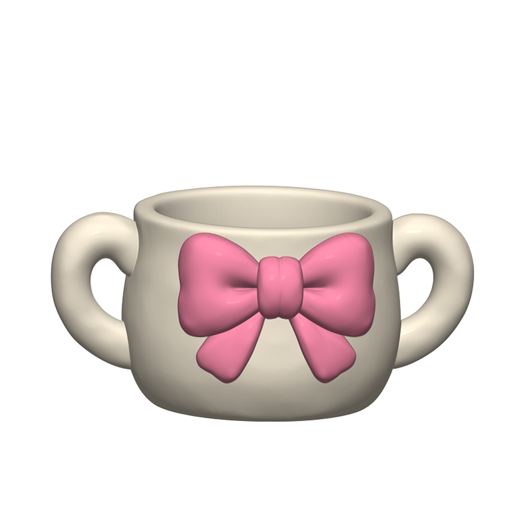 Coquette Bow Cottage Playset STL Bundle with Tray Teapot Cups and Jars