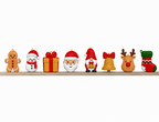 Christmas Ornament STL Bundle with Gingerbread Snowman Santa 11