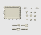 Dinosaur Fossil Dig Playset STL Bundle with Skeletons Eggs and Tools