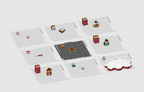 Christmas Playset STL Bundle with Reindeer Penguin Gingerbread House