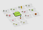 Gardening Playset STL Bundle with Wheelbarrow Watering Can and Pots
