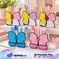 Back to School Pencil Bow Pen Holder STL Bundle